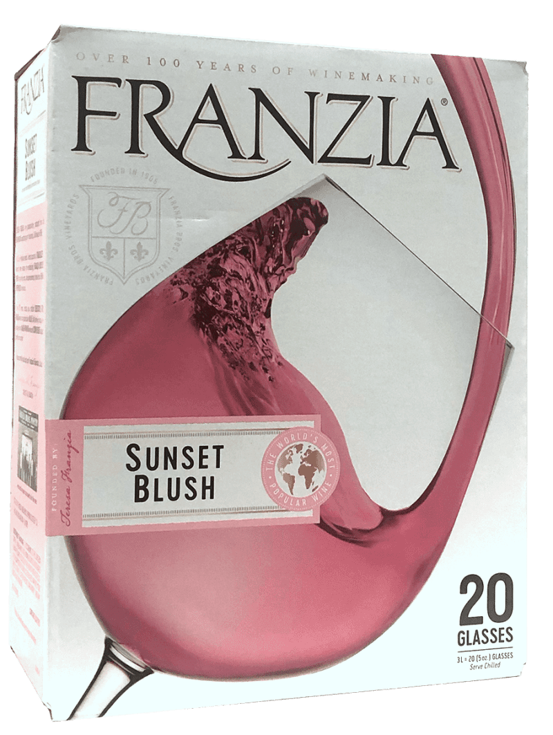 franzia sunset blush 3L